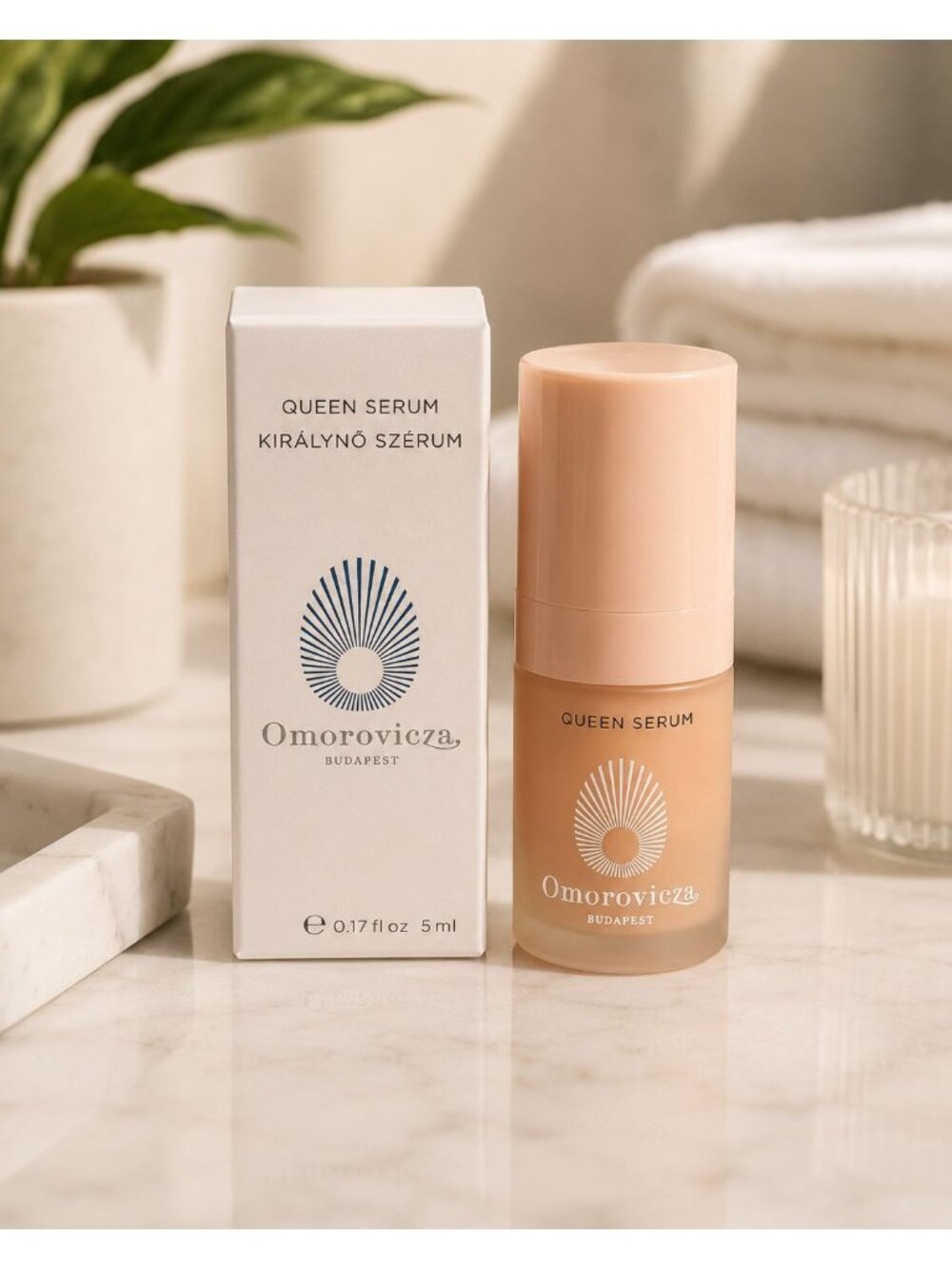 Omorovicza Queen Serum 5ml Travel Size Anti Aging Face Serum Lightweight NIB